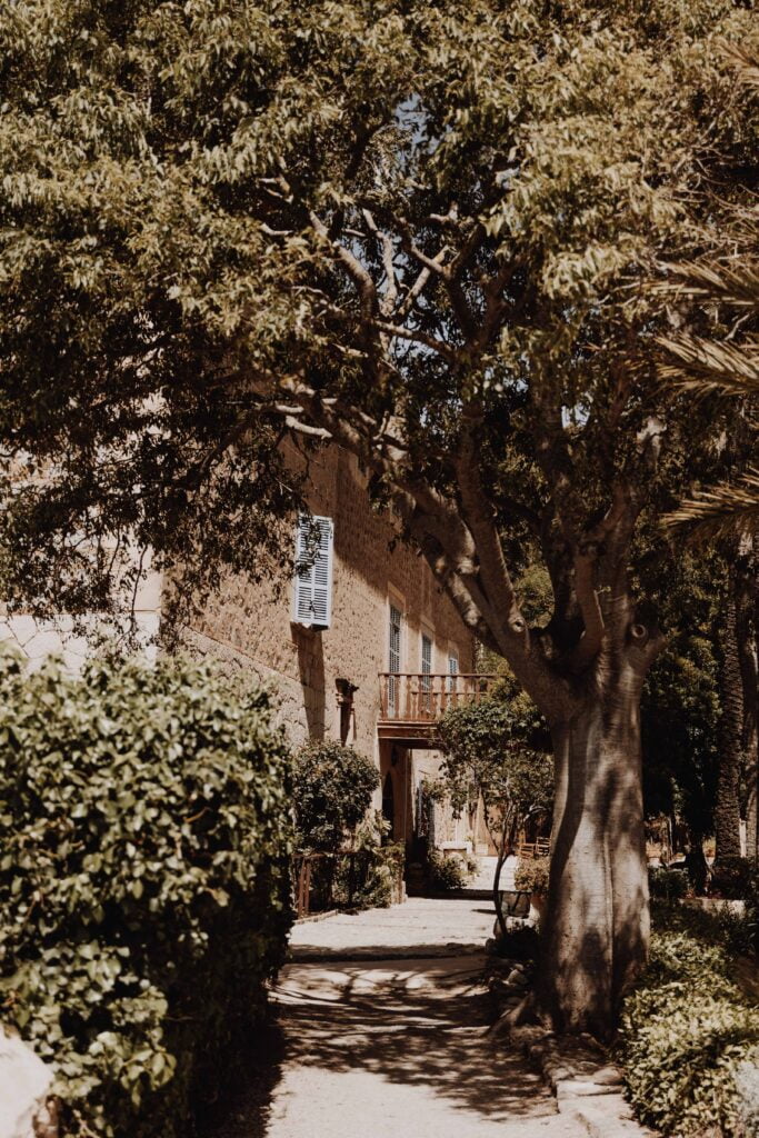 Scenery of Son Marroig in Mallorca